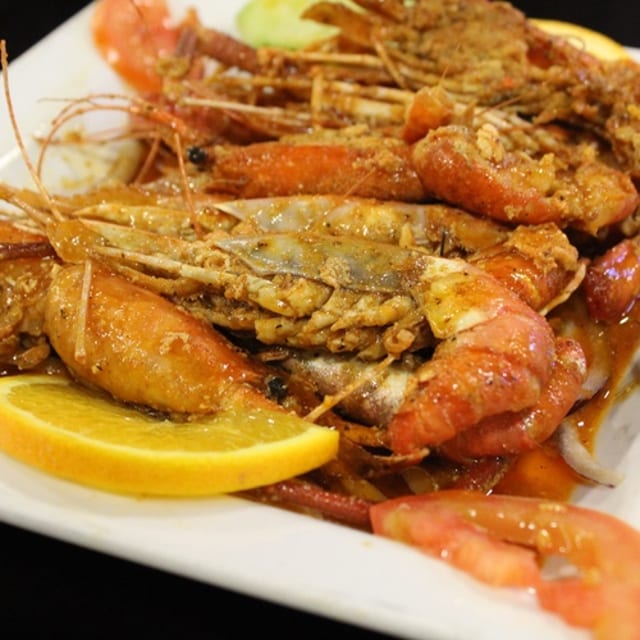 Langostinos.
